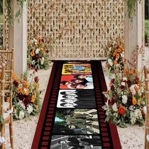 Läufer, Beatles Läufer, langer Teppich, Eingangsteppich, Antirutsch Läufer, Flurläufer - Bild 1 von 8