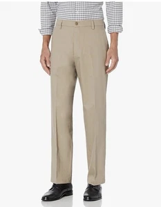 Dockers Herren Relaxed Fit Signature Khaki Lux Baumwolle Stretch Hose - Plissee 34/34 - Bild 1 von 7