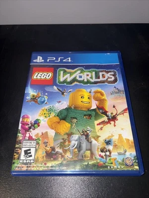 Lego Worlds (Sony Playstation 4, 2017) PS4 - Complete CIB - TESTED & Working ! - Image 1 of 3