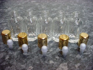 10 x 12ml Empty Glass Bottles For Perfume Fragrance Essential Oil Itr Attar  - Picture 1 of 1