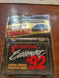 92' WHEELS GOLD EDITION LIMITED EDITION COLLECTOR CARD RUSTY WALLACE (9PKS) - Bild 1 von 2