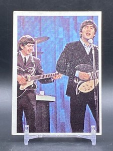 1964 Topps Beatles Color Cards George Harrison John Lennon #63