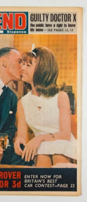 FRANK SINATRA AND DAUGHTER NANCY SINATRA DOCTOR X RARE 1960s UK Weekend magazine - Image 1 of 2