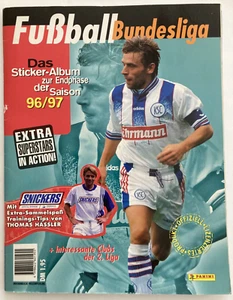 Panini Album "Fußball Bundesliga - Endrunde 96/97", komplett, mit Beilage - Bild 1 von 8
