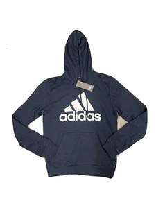 NWT Men's Navy ADIDAS BOS Sweatshirt Hoodie Size Small - Picture 1 of 1