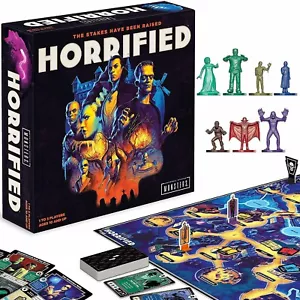 HORRIFIED Universal Studios Monsters Strategy Board Game Dracula Frankenstein - Picture 1 of 24