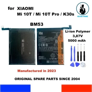 BATTERIA ORIGINALE BM53 XIAOMI OEM Mi 10T Mi 10T Pro K30s M2007J3SY M2007J3SG - Photo 1 sur 10