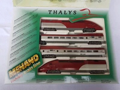 Mehano Thalys T675 TGV DC Basisset H0 1:87 *4 tlg.* OVP #014 - Bild 1 von 4