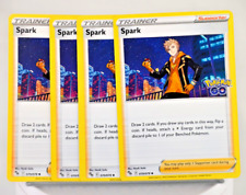 Pokemon TCG Pokemon GO Spark 070/078 Uncommon Regular x4 Playset
