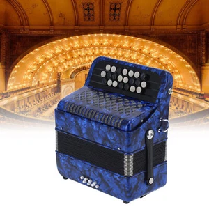 22 Key 8 Bass Accordion Accordion Instrument Stainless Steel Accordian For - Picture 1 of 24