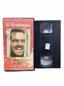 Videovisa The Shining 1980 Mexican Spanish Subtitles Stanley Kubrick Vhs - Picture 1 of 6