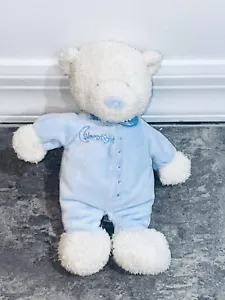 Marks And Spencer Sleep Tight Pink Soft Plush Toy Teddy Bear Baby Comforter M&S - Picture 1 of 5