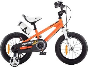 Royalbaby BMX Freestyle Kids Bike Boy's Girls Bikes 16'' inch Bottle Seat Orange