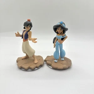 Disney Infinity Aladdin & Jasmine 3.0 Action Figure INF 1000117 & INF 1000129 - Picture 1 of 5