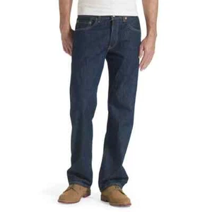 Levi's 501 Original Fit Button Fly Non-Stretch 100% Cotton, SIZE 36X30,DARK BLUE - Picture 1 of 6