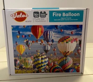 Vatos Fire Balloon 1000 Piece Jigsaw Puzzle - Picture 1 of 8