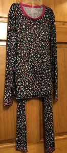 Cuddl Duds Warm Layers Medium (8/10) 2 Piece Set Long Sleeve Crew & Leggings - Picture 1 of 5