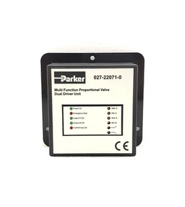 PARKER 027-22071-0 MULTI FUNCTION PROPORTIONAL VALVE DUAL DRIVER UNIT - Picture 1 of 3