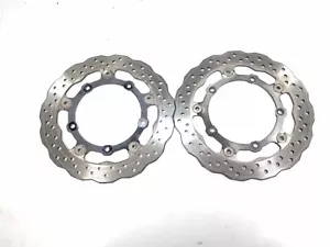 2017 17 Yamaha FZ-07 FZ07 Front Brake Rotors Left & Right Pair - Picture 1 of 6