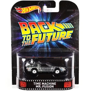 Hot Wheels - TIME MACHINE MR. FUSION Back to the Future- HW Retro Ent 1:64 CFR36 - Picture 1 of 2