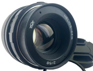 Helios 44m 58mm f2 KMZ Bokeh portrait Lens DSLR M42 Mount Vintage Fixed CLA USSR - Picture 1 of 8