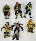 Lot of 6 Teenage Mutant Ninja Turtles Splinter Leo Raphael Shredder Mike Don