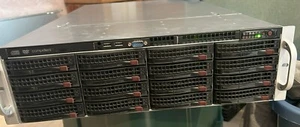 Supermicro CSE-836 Server: 3U Rackmount with 16 Drive Bays & Redundant Power - Picture 1 of 13