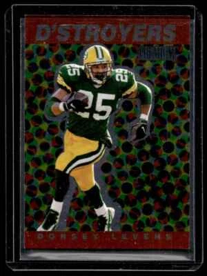 1998 Skybox Premium D'Stroyers Dorsey Levens Green Bay Packers #20 - Image 1 of 2