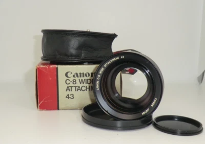Canon C-8 Wide Attachment 43  M43  FO 0225 - Bild 1 von 2