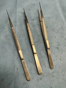 Pinzas V. Mueller NL1440 tejido Gerald 1x2 dientes 7" (F095) - Imagen 1 de 4