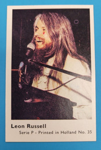 Leon Russell Dutch Gum Card #35