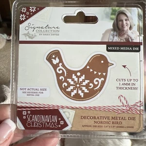 Sara Davies - Scandinavian Christmas - PARTRIDGE IN A PEAR TREE - Metal Die - Picture 1 of 2