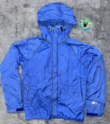 Abrigo Chaqueta Hombre The North Face Pequeño Vintage Etiqueta Marrón Gore-Tex Azul EE. UU. Foto 1 de 4
