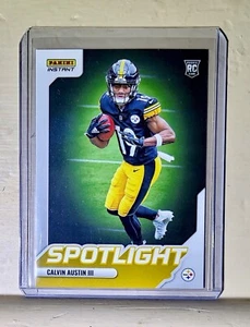 Calvin Austin III 2022 NFL Panini #40 Spotlight Rookie Football Card 1/603 - Picture 1 of 2