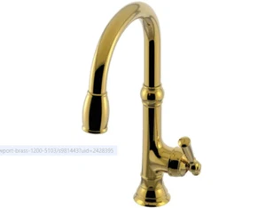 NEW Newport Brass 2470-5103-01 #95 Jacobean 1.8 GPM Single Hole Pull Down Kitche - Picture 1 of 1