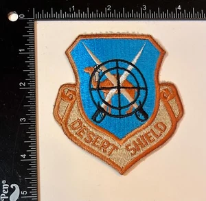Parche de camello USAF Fuerza Aérea de los Estados Unidos Operación Escudo del Desierto - Imagen 1 de 2