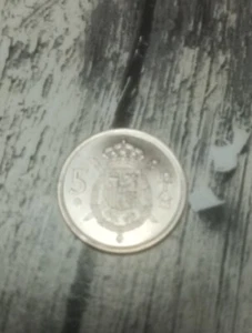 Moneda 5 Pesetas Estrella 76 Año 1975 - Imagen 1 de 2