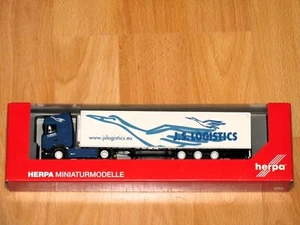 Herpa 312066 Scania CS Lowliner camión frigorífico JS Logistics 1:87 nuevo + embalaje original - Imagen 1 de 2