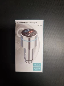 Mohard FM Transmitter Auto Bluetooth 5.3, Ganzmetall PD 30W & QC3.0 18W Schnelle - Bild 1 von 4