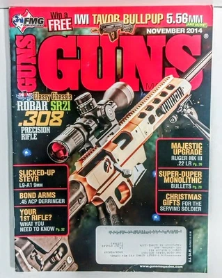 Guns Magazine November 2014 Robar SR21 .308 Precision Rifle Ruger Mk III  - Image 1 of 3