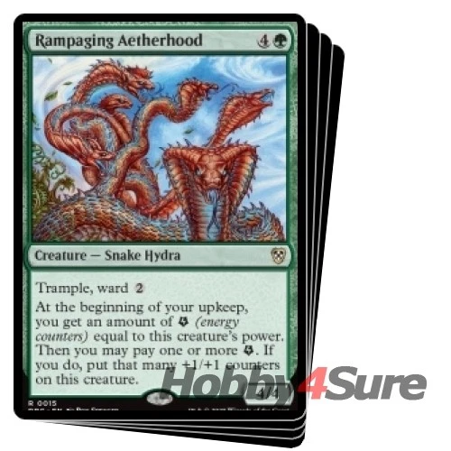 Rampaging Aetherhood X4 M/NM Magic: The Gathering MTG Aetherdrift: Commander - Image 1 of 1