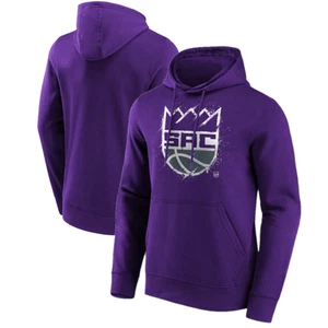 Sacramento Kings Men's Hoodie NBA Splatter Graphic Hoodie - New - Picture 1 of 3