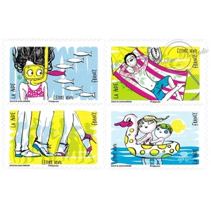 CARNET FRANCE BC1288 DE TIMBRES POUR AFFRANCHIR 12 LETTRES 20g SOUS LE SOLEIL - Picture 1 of 5