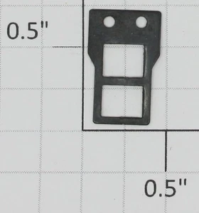 Escalera American Flyer PA11491B escala S diésel 2 orificios escalón (1) - Imagen 1 de 2