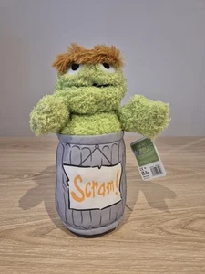 Sesamstraße Oscar The Grouch Plüschtier Stofftier Mülleimer Mülleimer Scram 12 Zoll 2021 - Bild 1 von 5