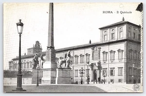 Vintage Postcard Rome Italy – Quirinale Palace Historic Architecture Alterocca - Picture 1 of 2
