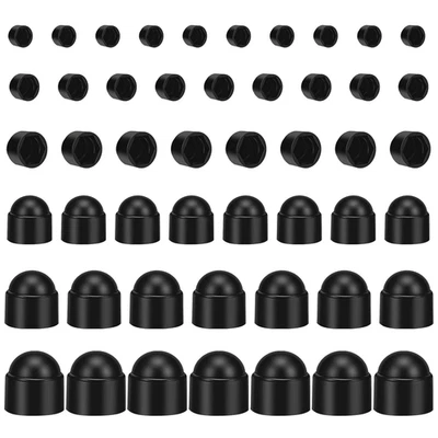 Sechskant Schutzkappen für Schrauben, 210 Stück Abdeckkappen für Muttern, M4/M5/ - Bild 1 von 4
