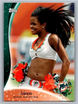 2009 Topps #C12 Johanna Cheerleaders - Image 1 of 2