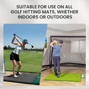 White Golf Adjustable Tee 6er Pack Reduces Friction Solid - Bild 1 von 14