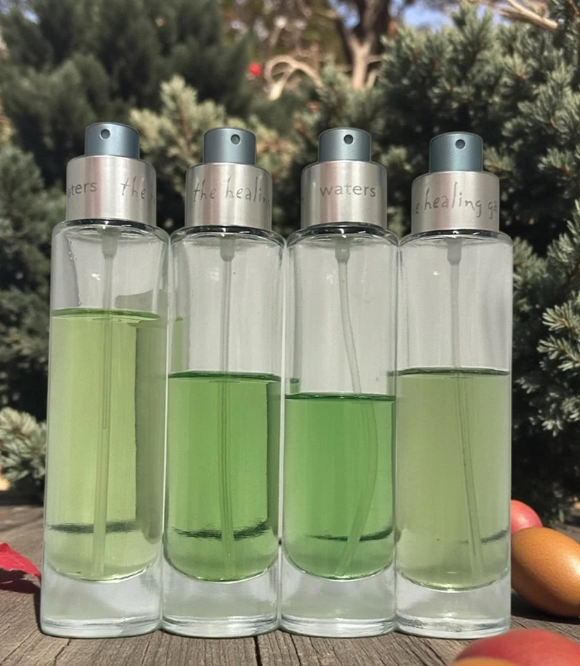 LOTE DE 4 AGUAS DEL JARDÍN CURATIVO PERFECTO CALMA 1 FL OZ OTOÑO SIN CAJA Foto 1 de 1
